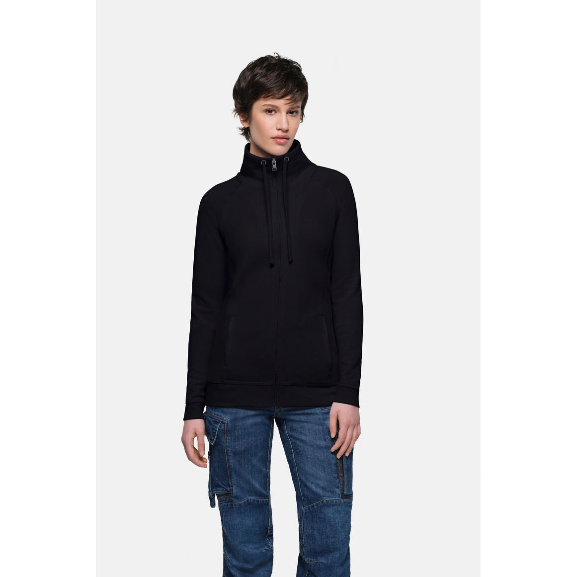 HAKRO DAMEN Sweatjacke PREMIUM