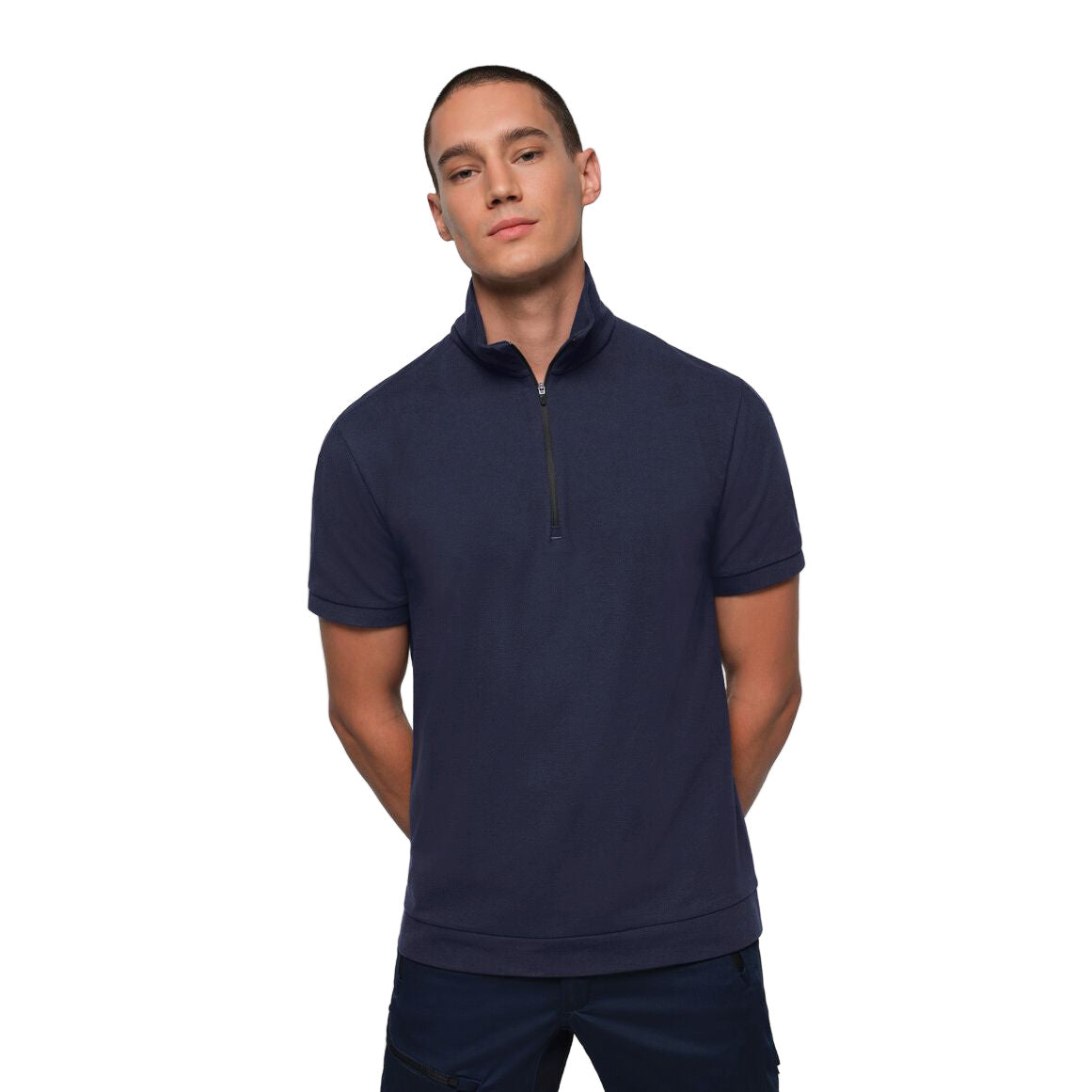 HAKRO ZIP-Shirt Piqué Mikralinar® ECO