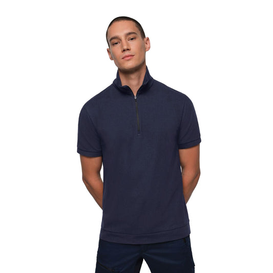 HAKRO ZIP-Shirt Piqué Mikralinar® ECO