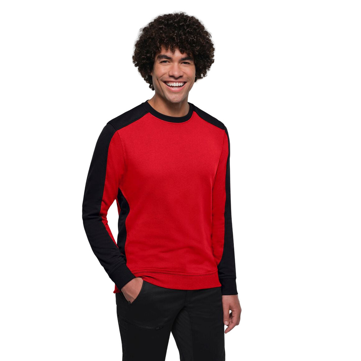 HAKRO -Sweatshirt Contrast MIKRALINAR® ECO