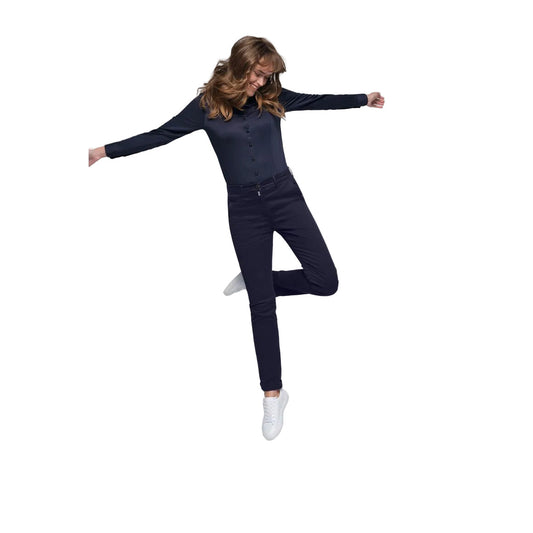 HAKRO DAMEN CHINOHOSE X-STRETCH