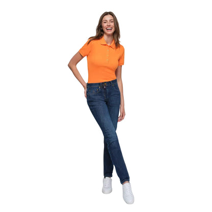 HAKRO DAMEN 5-POCKET-JEANSHOSE X-STRETCH ECO