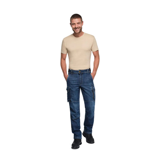 HAKRO WORKER-JEANS_HOSE DYNEEMA® X-STRETCH ECO