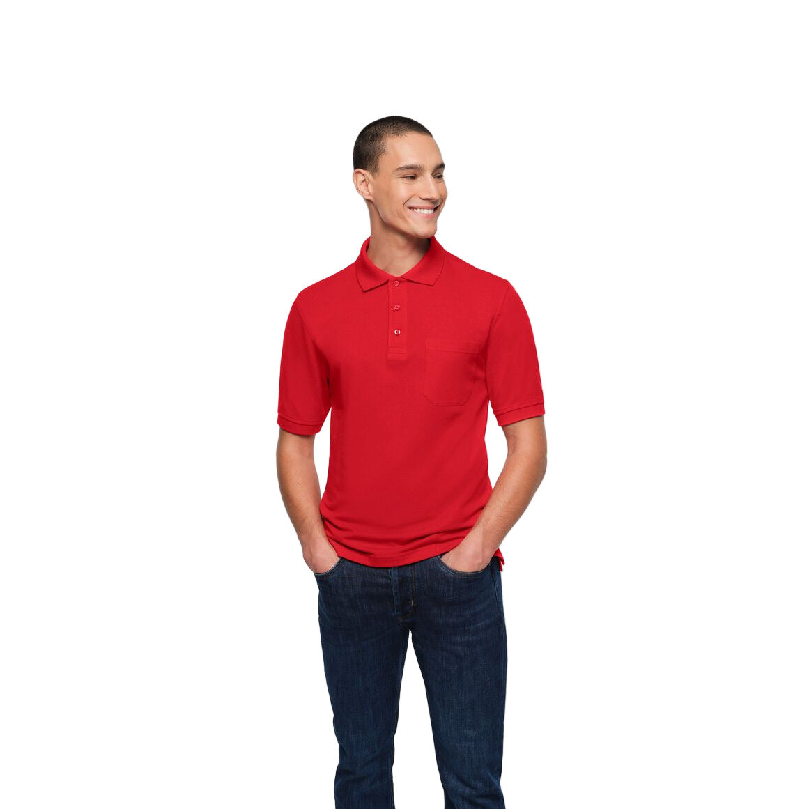 HAKRO POCKET POLOSHIRT TOP