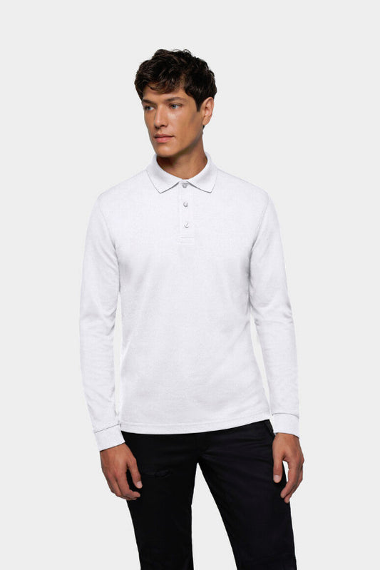 HAKRO - Longsleeve-Poloshirt MIKRALINAR®