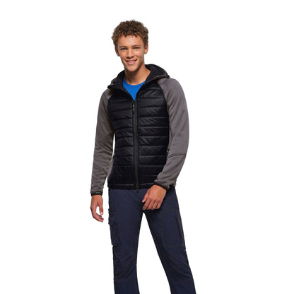 HAKRO KAPUZEN-HYBRIDJACKE CONTRAST